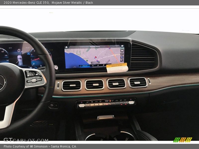 Mojave Silver Metallic / Black 2020 Mercedes-Benz GLE 350