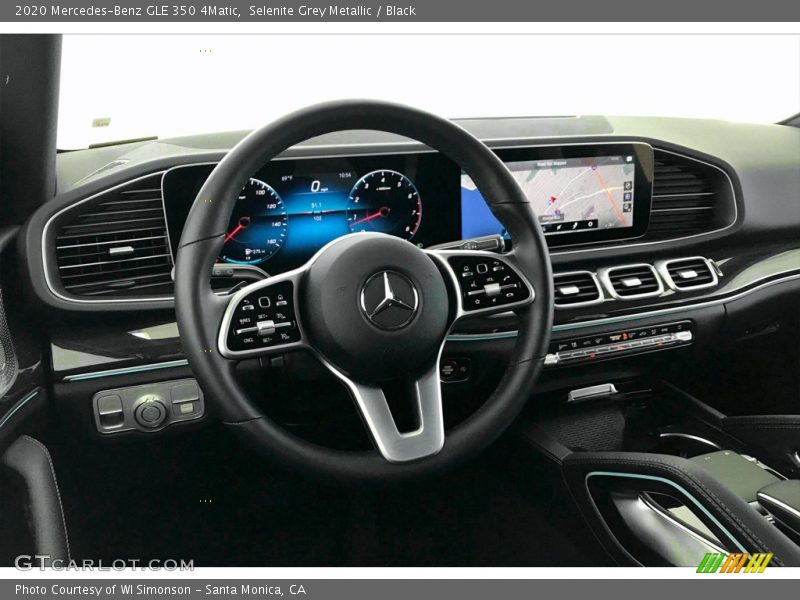 Selenite Grey Metallic / Black 2020 Mercedes-Benz GLE 350 4Matic