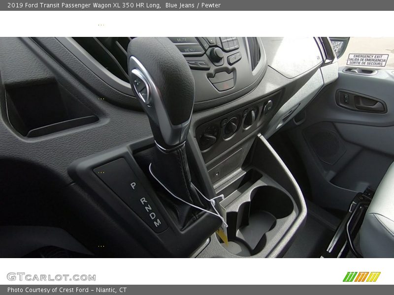 Blue Jeans / Pewter 2019 Ford Transit Passenger Wagon XL 350 HR Long