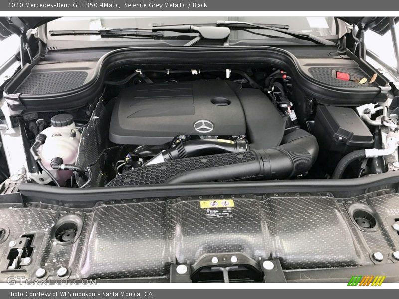 Selenite Grey Metallic / Black 2020 Mercedes-Benz GLE 350 4Matic