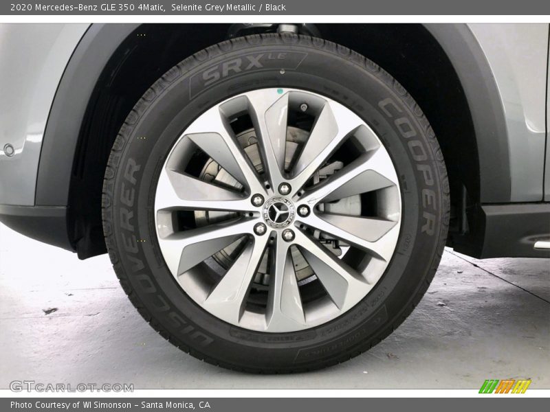 Selenite Grey Metallic / Black 2020 Mercedes-Benz GLE 350 4Matic