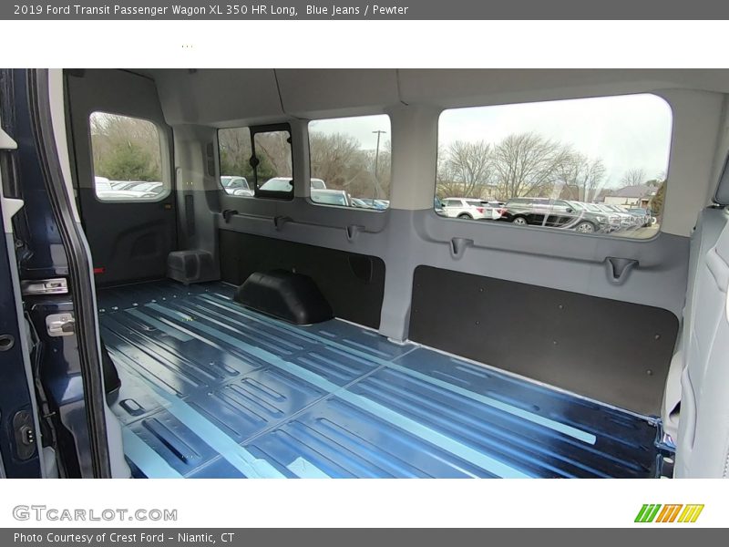 Blue Jeans / Pewter 2019 Ford Transit Passenger Wagon XL 350 HR Long