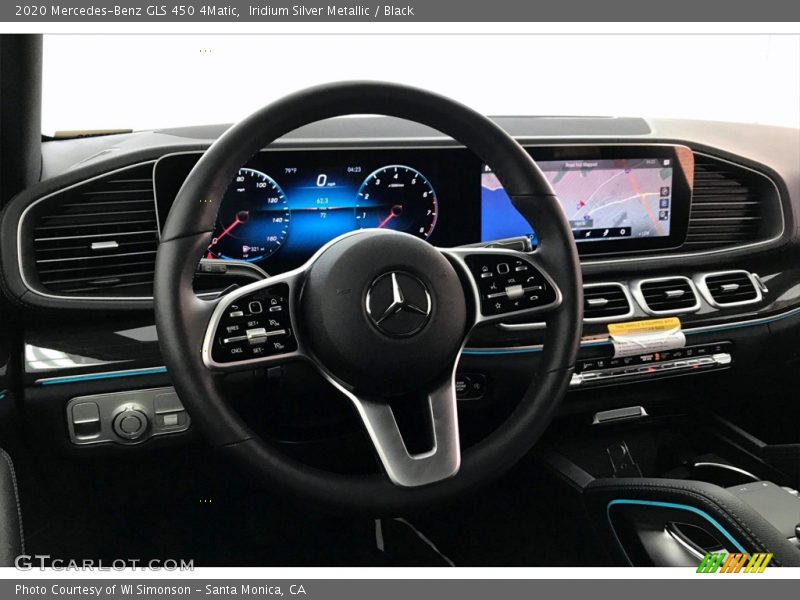 Iridium Silver Metallic / Black 2020 Mercedes-Benz GLS 450 4Matic