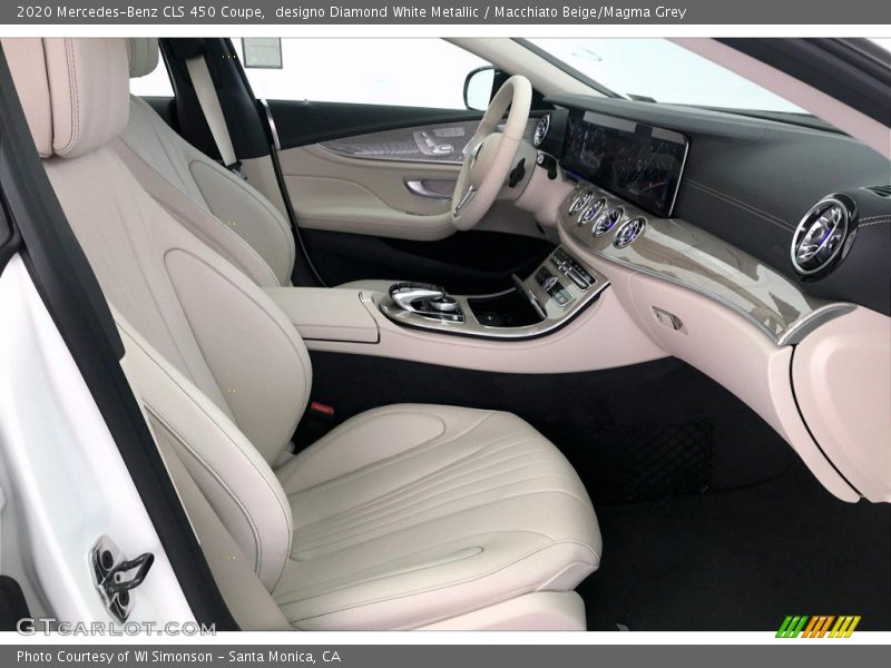  2020 CLS 450 Coupe Macchiato Beige/Magma Grey Interior