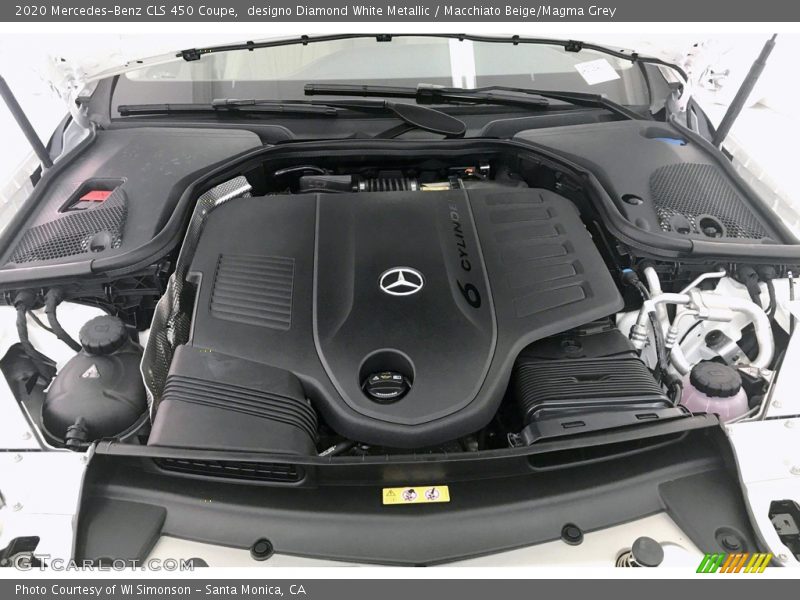  2020 CLS 450 Coupe Engine - 3.0 Liter AMG biturbo DOHC 24-Valve VVT Inline 6 Cylinder w/EQ Boost