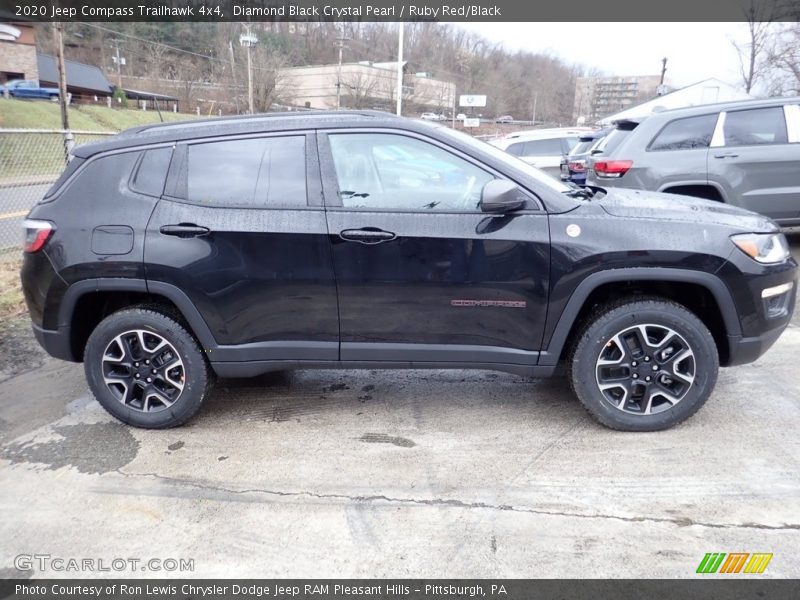  2020 Compass Trailhawk 4x4 Diamond Black Crystal Pearl