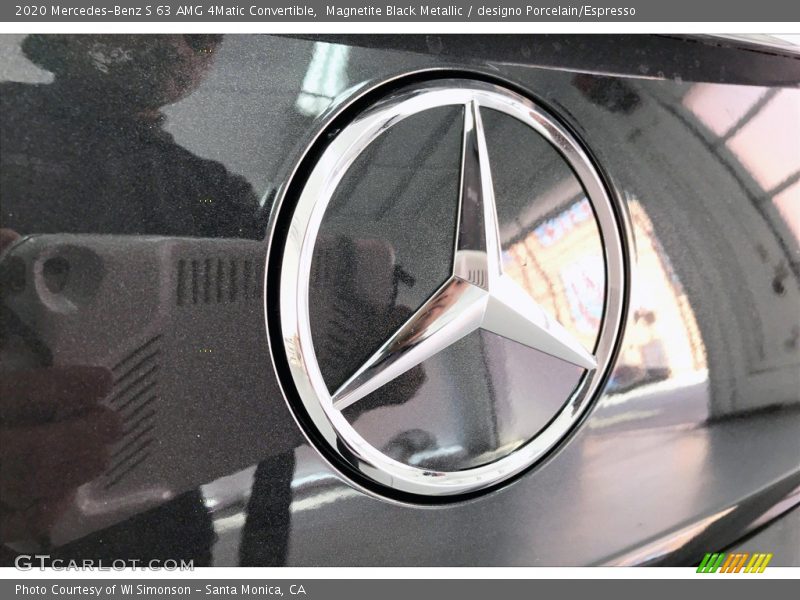 Magnetite Black Metallic / designo Porcelain/Espresso 2020 Mercedes-Benz S 63 AMG 4Matic Convertible