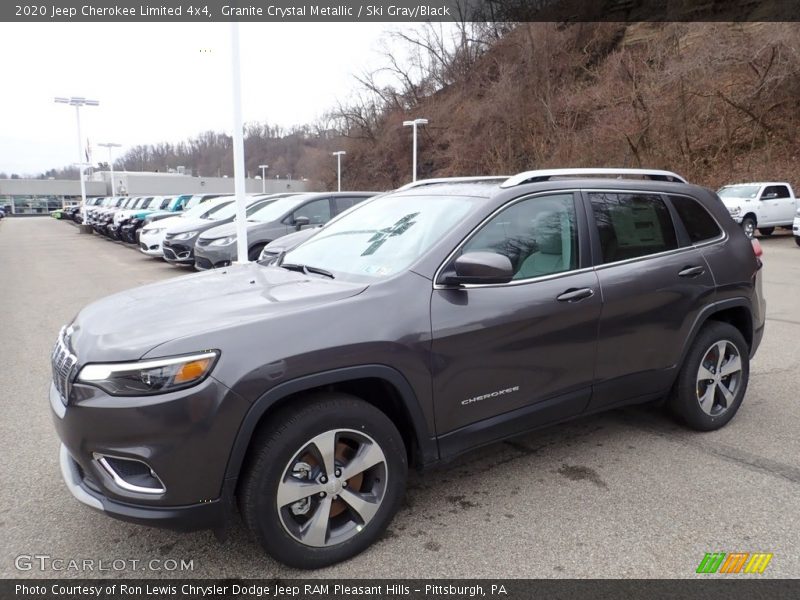 Granite Crystal Metallic / Ski Gray/Black 2020 Jeep Cherokee Limited 4x4