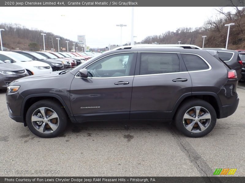 Granite Crystal Metallic / Ski Gray/Black 2020 Jeep Cherokee Limited 4x4
