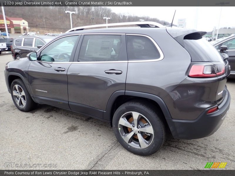 Granite Crystal Metallic / Ski Gray/Black 2020 Jeep Cherokee Limited 4x4