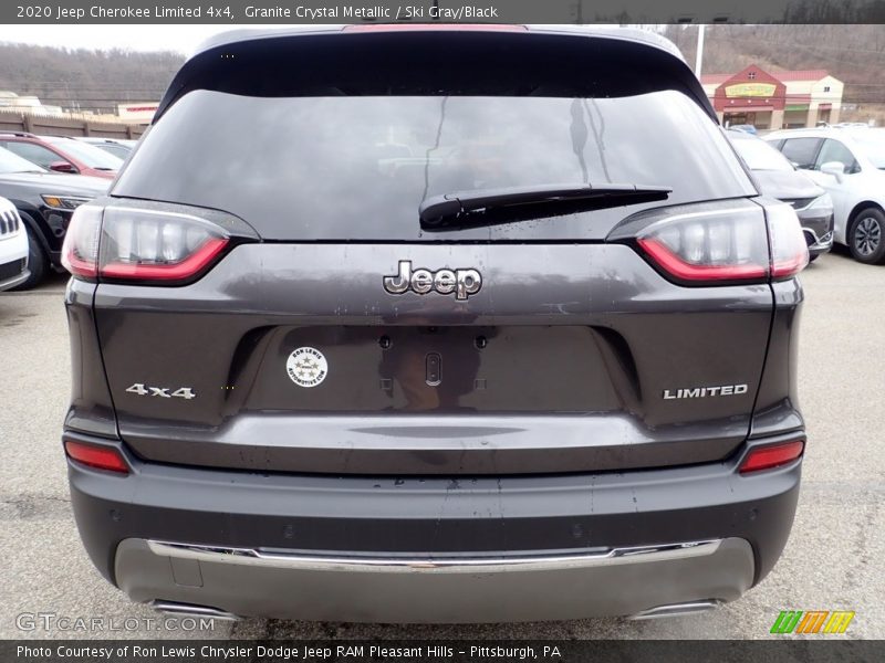 Granite Crystal Metallic / Ski Gray/Black 2020 Jeep Cherokee Limited 4x4
