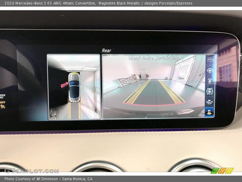 Magnetite Black Metallic / designo Porcelain/Espresso 2020 Mercedes-Benz S 63 AMG 4Matic Convertible
