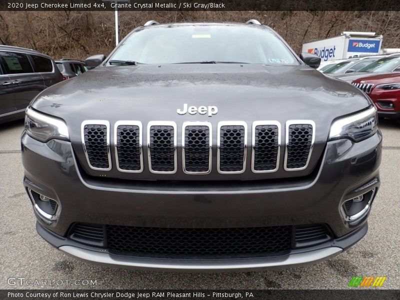 Granite Crystal Metallic / Ski Gray/Black 2020 Jeep Cherokee Limited 4x4
