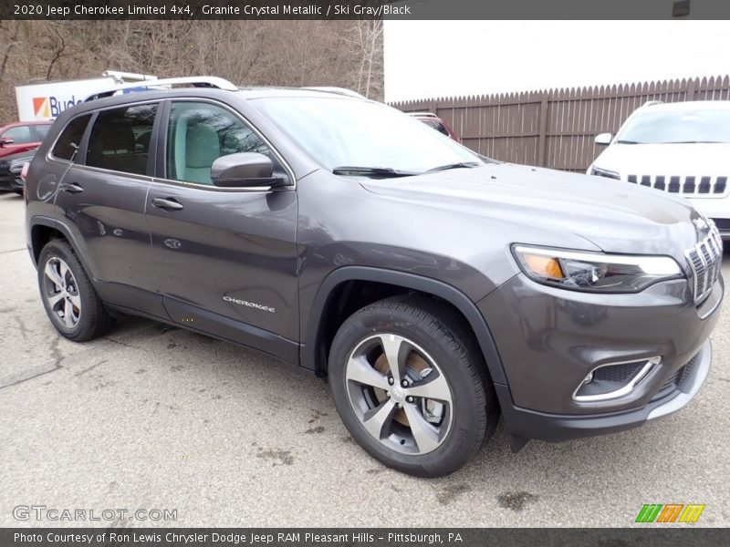 Granite Crystal Metallic / Ski Gray/Black 2020 Jeep Cherokee Limited 4x4