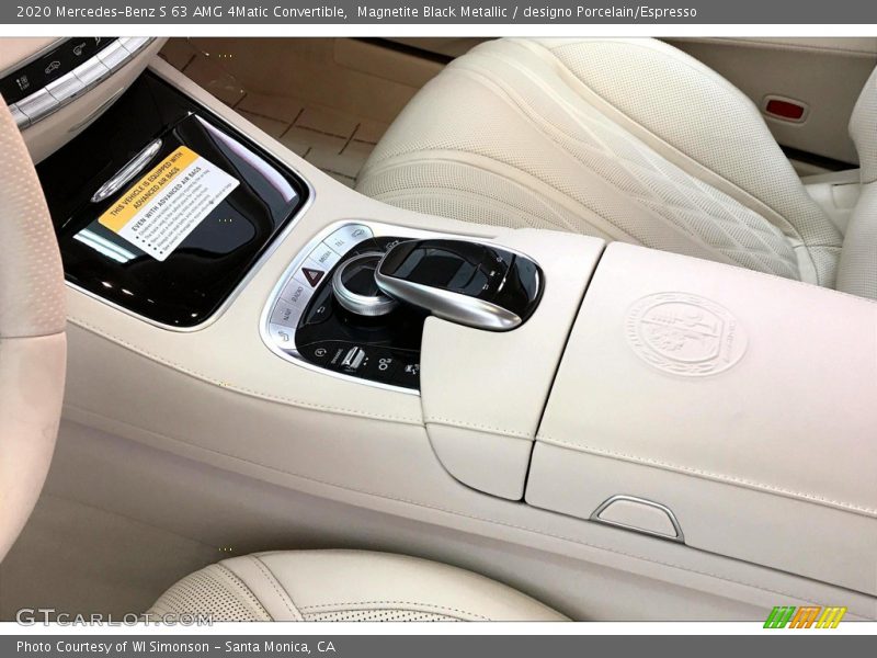 Magnetite Black Metallic / designo Porcelain/Espresso 2020 Mercedes-Benz S 63 AMG 4Matic Convertible