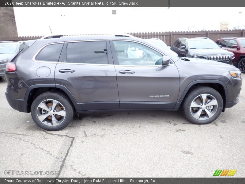 Granite Crystal Metallic / Ski Gray/Black 2020 Jeep Cherokee Limited 4x4