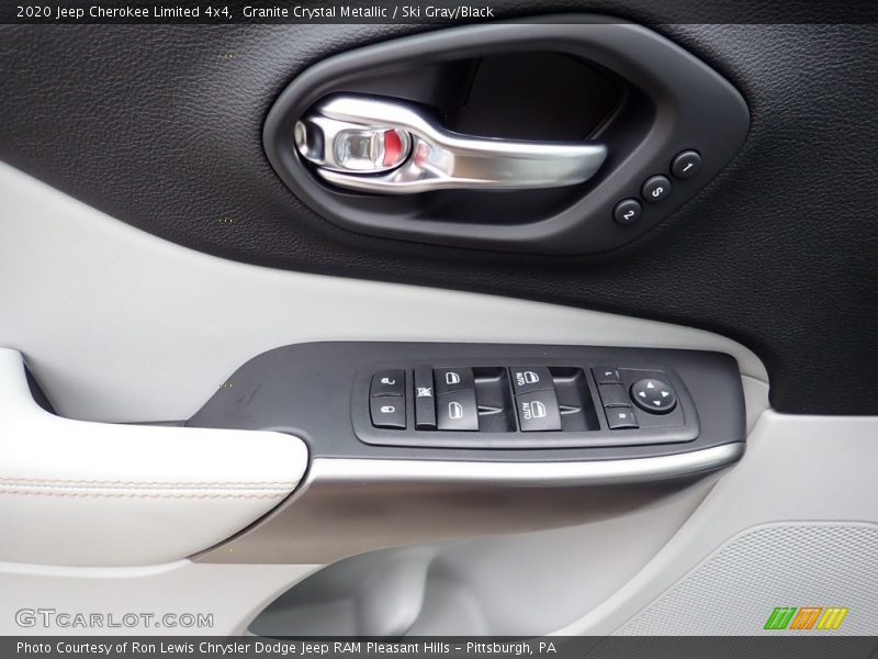 Granite Crystal Metallic / Ski Gray/Black 2020 Jeep Cherokee Limited 4x4