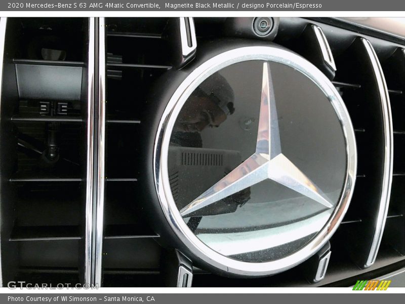 Magnetite Black Metallic / designo Porcelain/Espresso 2020 Mercedes-Benz S 63 AMG 4Matic Convertible