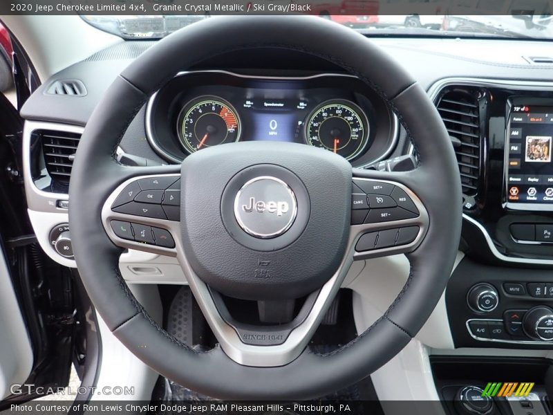 Granite Crystal Metallic / Ski Gray/Black 2020 Jeep Cherokee Limited 4x4