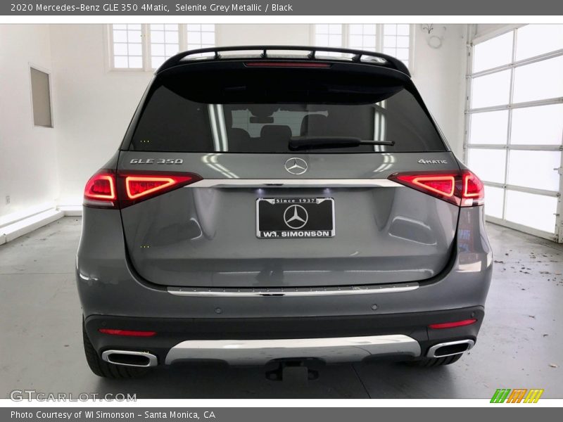 Selenite Grey Metallic / Black 2020 Mercedes-Benz GLE 350 4Matic