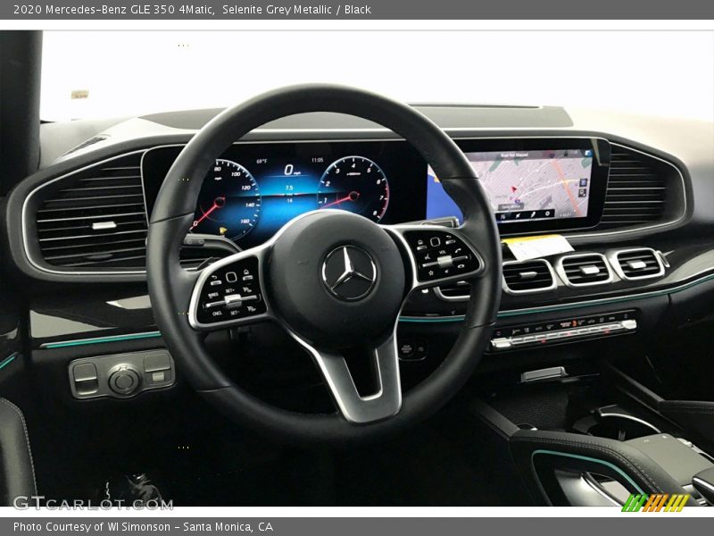 Selenite Grey Metallic / Black 2020 Mercedes-Benz GLE 350 4Matic