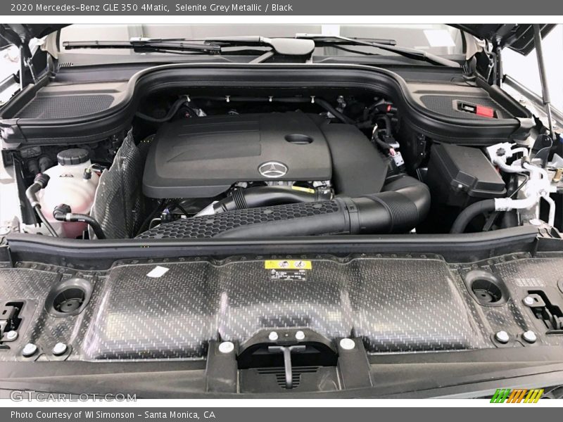 Selenite Grey Metallic / Black 2020 Mercedes-Benz GLE 350 4Matic