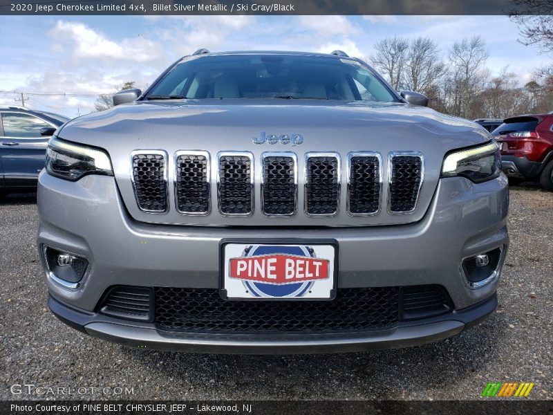 Billet Silver Metallic / Ski Gray/Black 2020 Jeep Cherokee Limited 4x4