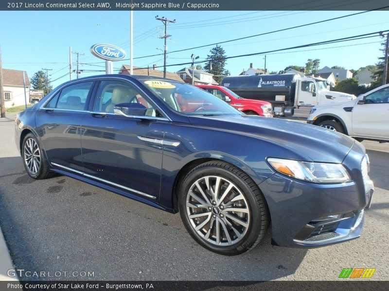  2017 Continental Select AWD Midnight Sapphire Blue