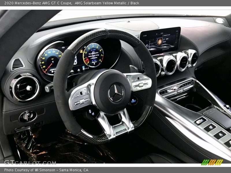 Dashboard of 2020 AMG GT C Coupe