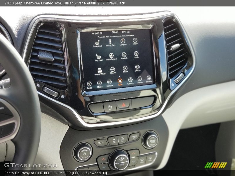 Billet Silver Metallic / Ski Gray/Black 2020 Jeep Cherokee Limited 4x4