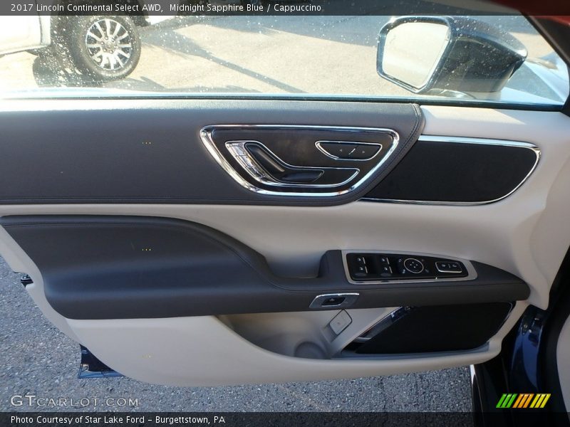 Midnight Sapphire Blue / Cappuccino 2017 Lincoln Continental Select AWD