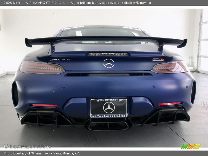 designo Brilliant Blue Magno (Matte) / Black w/Dinamica 2020 Mercedes-Benz AMG GT R Coupe