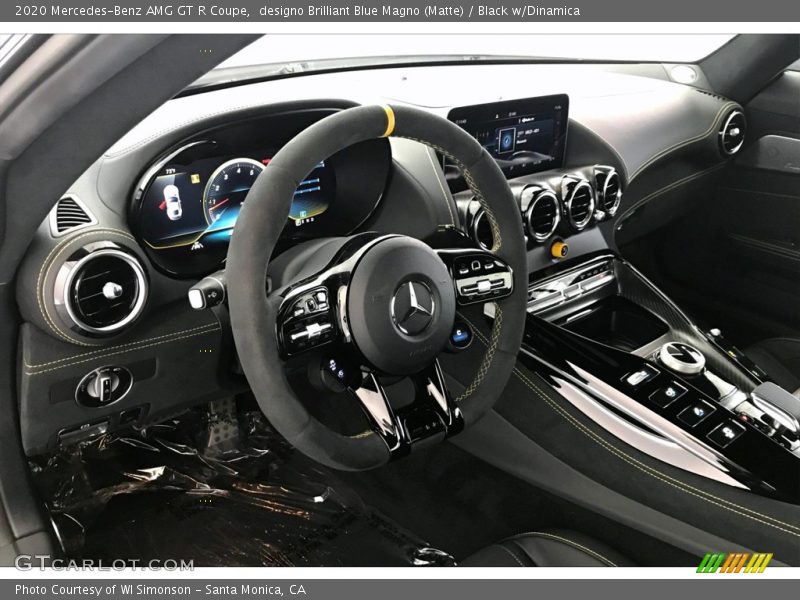 designo Brilliant Blue Magno (Matte) / Black w/Dinamica 2020 Mercedes-Benz AMG GT R Coupe