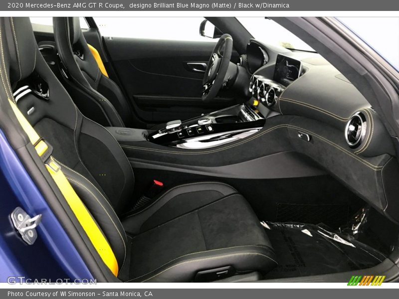 designo Brilliant Blue Magno (Matte) / Black w/Dinamica 2020 Mercedes-Benz AMG GT R Coupe