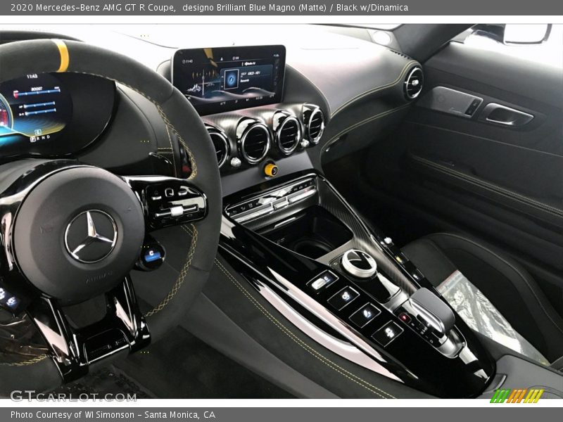 Dashboard of 2020 AMG GT R Coupe