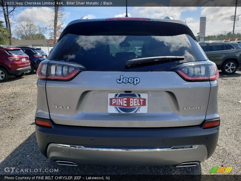 Billet Silver Metallic / Black 2020 Jeep Cherokee Limited 4x4