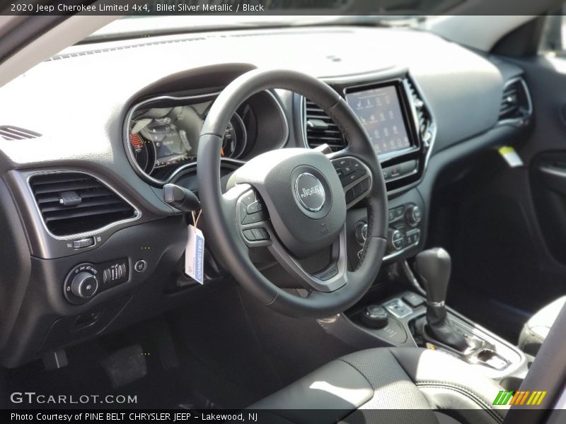 Billet Silver Metallic / Black 2020 Jeep Cherokee Limited 4x4