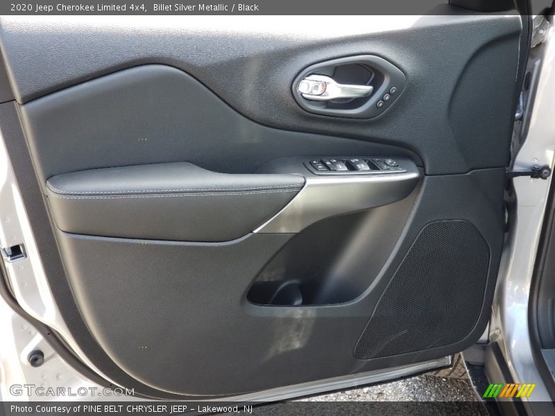 Billet Silver Metallic / Black 2020 Jeep Cherokee Limited 4x4