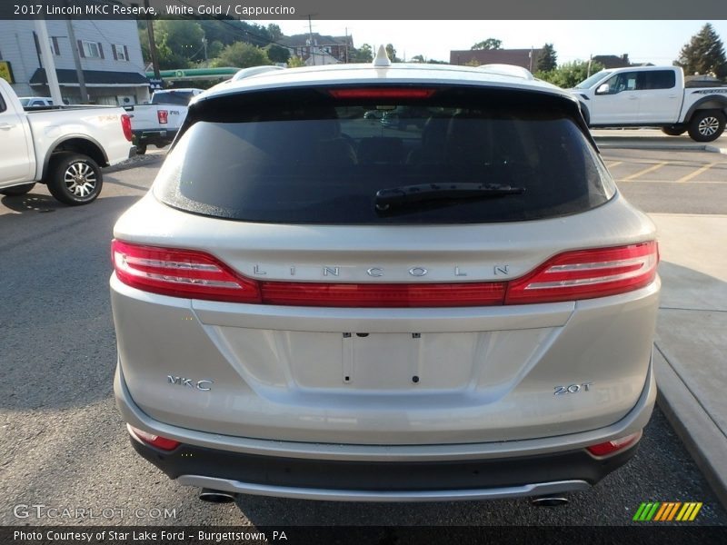 White Gold / Cappuccino 2017 Lincoln MKC Reserve