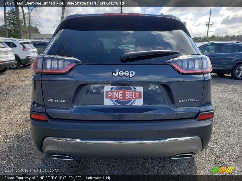 Blue Shade Pearl / Ski Gray/Black 2020 Jeep Cherokee Limited 4x4