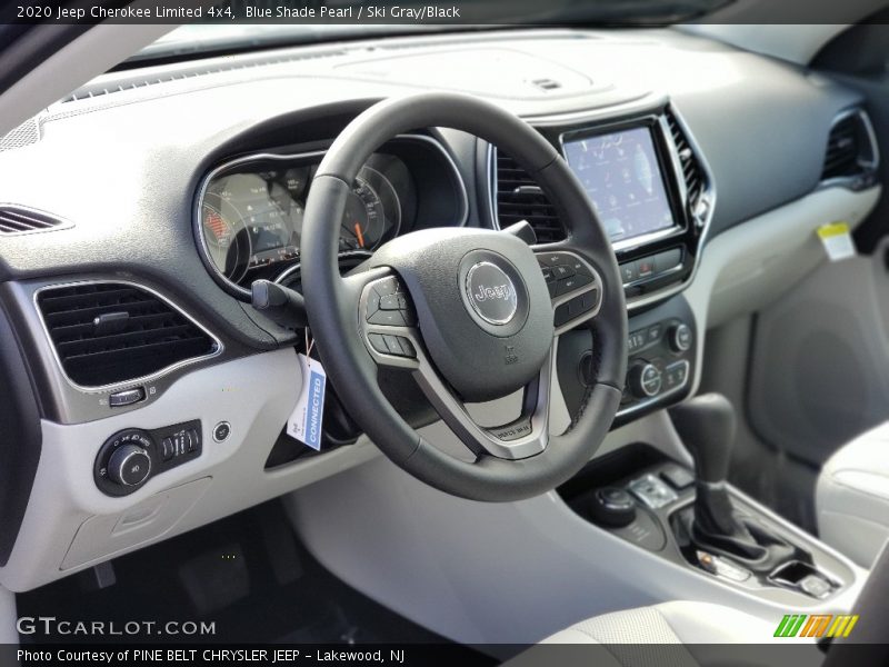 Blue Shade Pearl / Ski Gray/Black 2020 Jeep Cherokee Limited 4x4