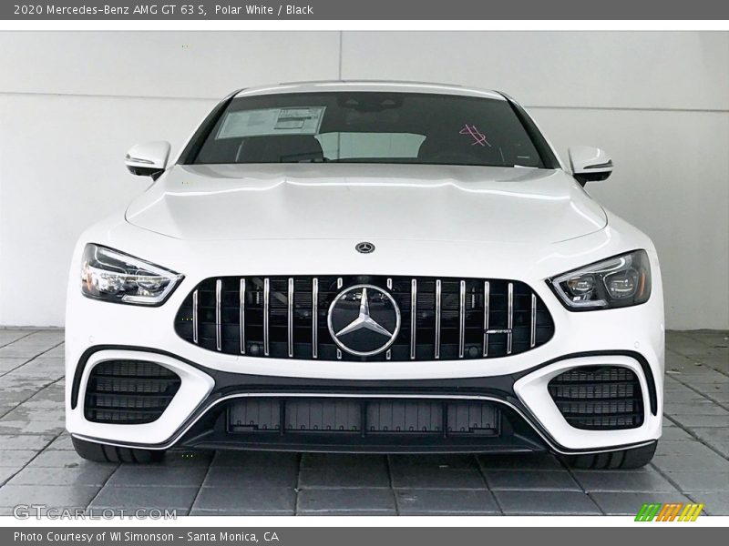 Polar White / Black 2020 Mercedes-Benz AMG GT 63 S