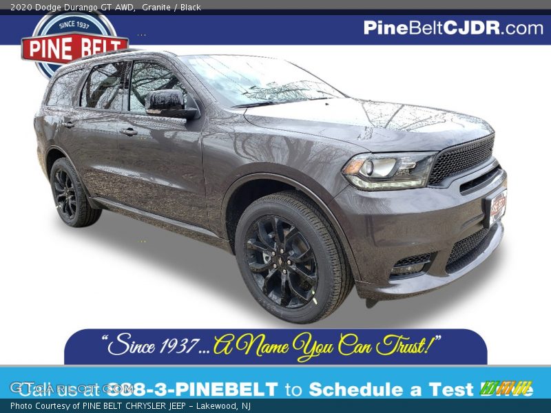 Granite / Black 2020 Dodge Durango GT AWD