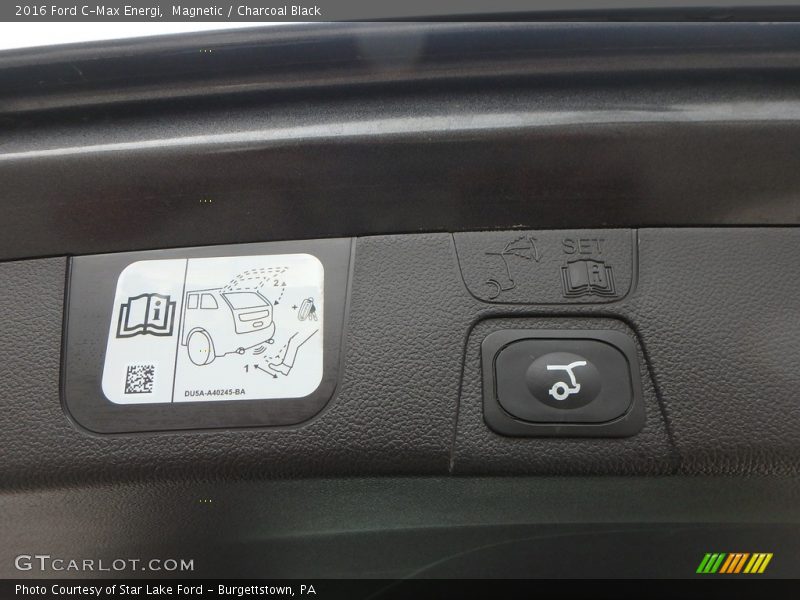 Magnetic / Charcoal Black 2016 Ford C-Max Energi