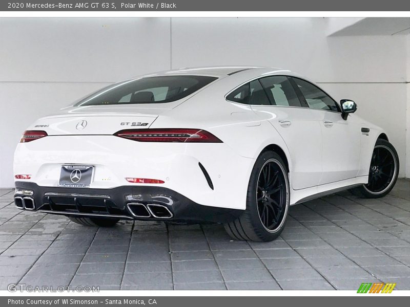 Polar White / Black 2020 Mercedes-Benz AMG GT 63 S