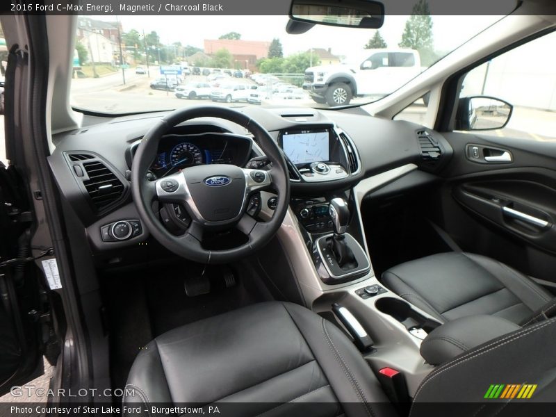  2016 C-Max Energi Charcoal Black Interior