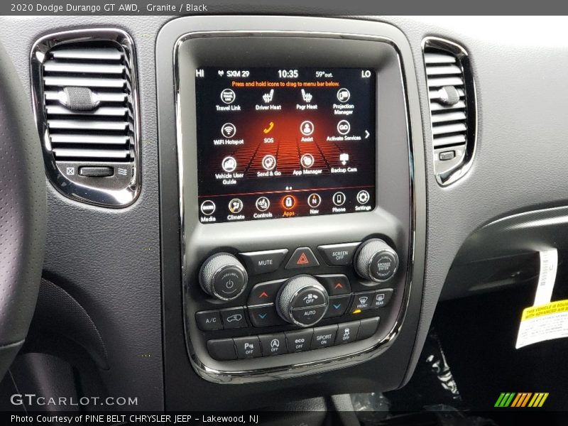 Granite / Black 2020 Dodge Durango GT AWD