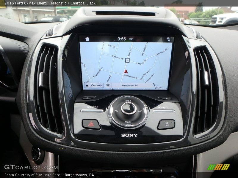 Navigation of 2016 C-Max Energi