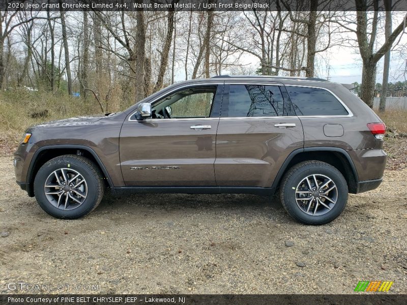 Walnut Brown Metallic / Light Frost Beige/Black 2020 Jeep Grand Cherokee Limited 4x4