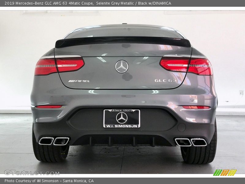 Selenite Grey Metallic / Black w/DINAMICA 2019 Mercedes-Benz GLC AMG 63 4Matic Coupe